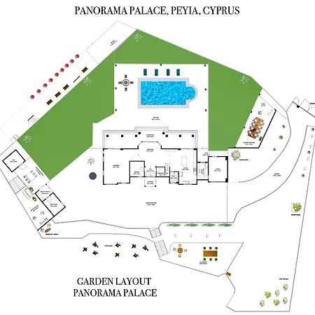 Panorama Palace - The Seaviews In Cyprus 别墅 佩亚